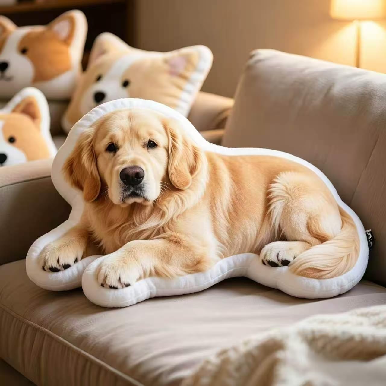 Cojín personalizado con foto, Almohada personalizada suave, Oreiller photo personnalisé, Personalisiertes Fotokissen, オリジナル写真入りクッション