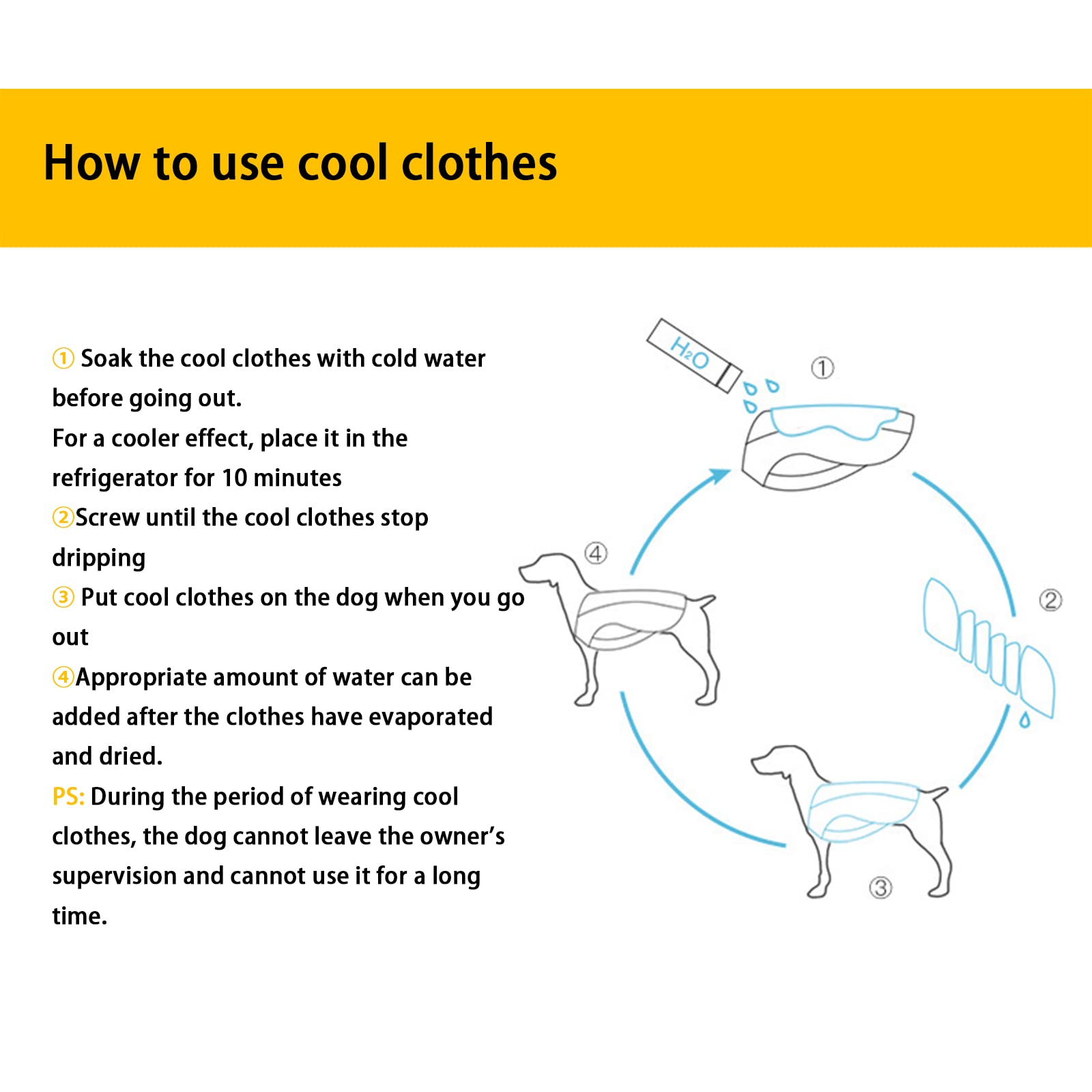 Cooling Vest for Large Dog Breathable Mesh Summer Harness Jacket with Adjustable Fit for Golden Retrievers & Medium-Large Pets - Image 4