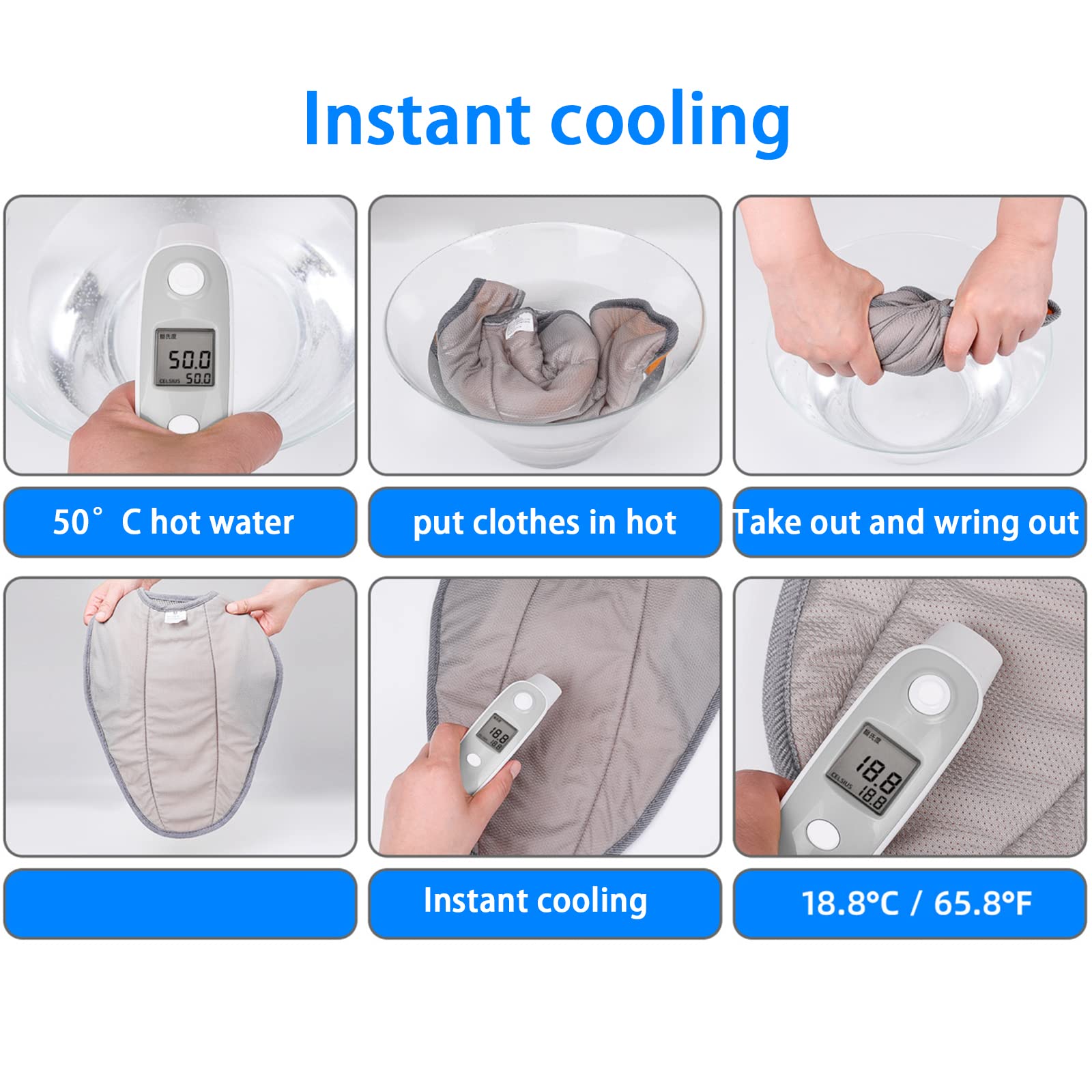 Cooling Vest for Large Dog Breathable Mesh Summer Harness Jacket with Adjustable Fit for Golden Retrievers & Medium-Large Pets - Image 3
