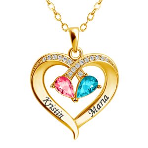 gold Custom engraved name pendant in 18k gold plated, colgante con nombre grabado personalizado, pendentif avec nom gravé, Namensanhänger mit Gravur.