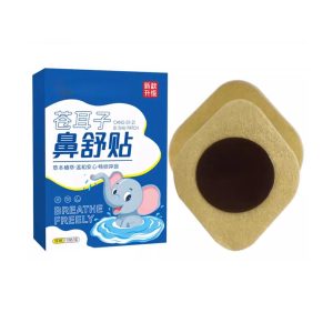 Herbal Nasal Congestion Relief Patch, Natural Breathe Easy Nose Stickers for Sinus Relief, Gentle Plant-Based Formula